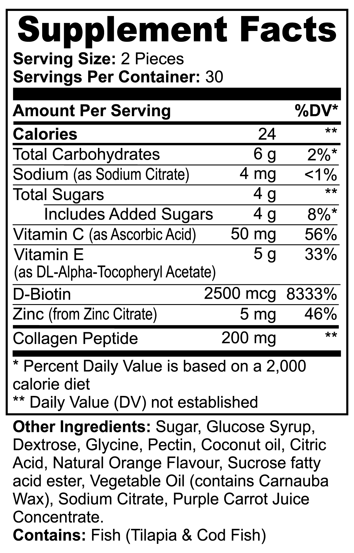 Collagen & Vitamin C Gummies